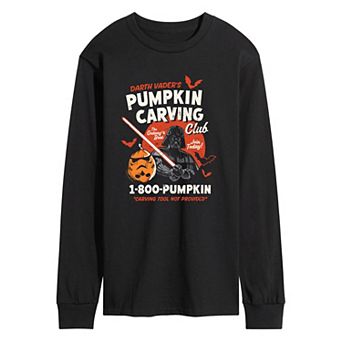 Men's Star Wars Darth Vader Pumpkin Carving Club Graphic Tee