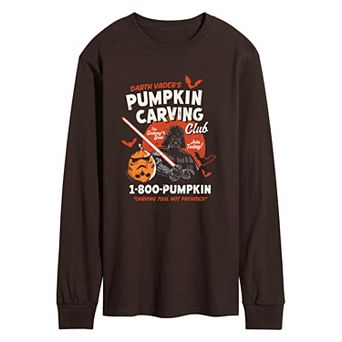 Men's Star Wars Darth Vader Pumpkin Carving Club Graphic Tee