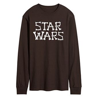 Men's Star Wars Bones Logo Long Sleeve Graphic Tee