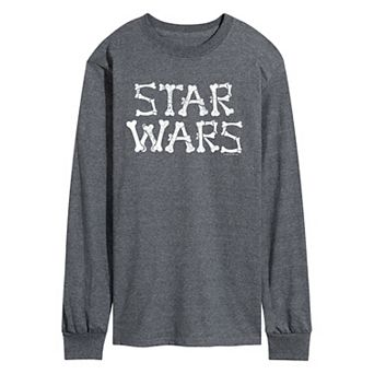Men's Star Wars Bones Logo Long Sleeve Graphic Tee