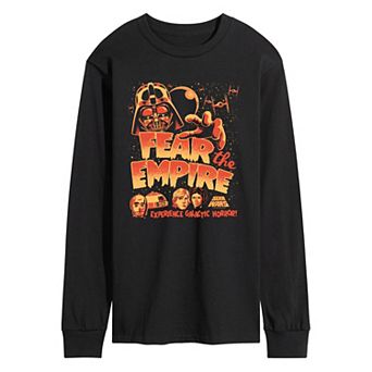 Men's Star Wars Fear The Empire Long Sleeve Graphic Tee