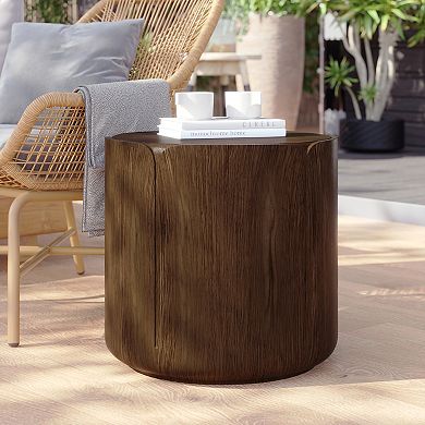Round Outdoor Indoor Side Table