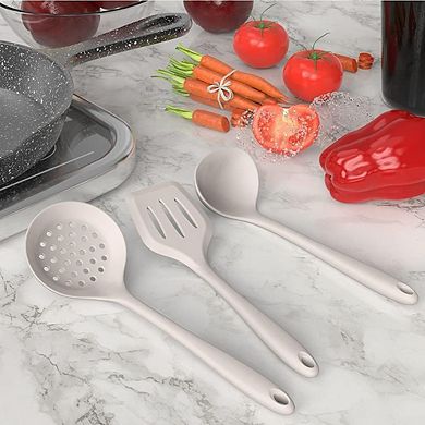 Silicone Cooking Utensils Set, Heat-Resistant, Nonstick Kitchen Tools
