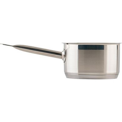 Stainless Steel Saucepan with Lid, Heavy-Duty, Non-Toxic