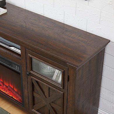 2 Doors Cabinet Farmhouse Cabinet TV Stand Barn Design