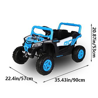 Remote Control Kids Electric Ride-On Car with Swing Function