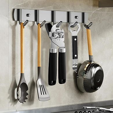 Cheer Collection Heavy Duty Stainless Steel Can Opener With Oversized Handles And Bottle Opener