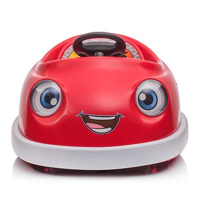 TOEMOA 12V Dual Drive Electric Ride-On Car with Multiple Play Modes