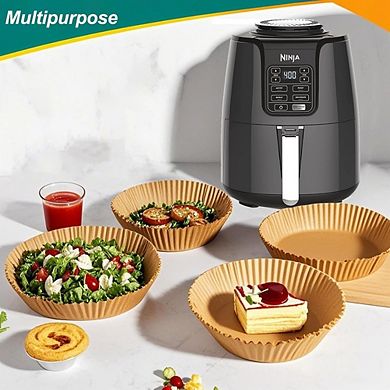 Air Fryer Liners, Disposable Non-Stick, Heat-Resistant Mats