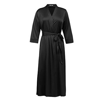 Zeagoo Women's Silk Bridesmaid Robes, Lightweight Satin House Lingerie