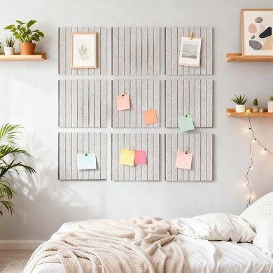 Large Bulletin Board for Walls, Decorative Wall Photo Pinboard
