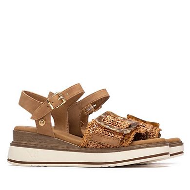 XTI Women's Comfort Mini Wedge Sandals 145240