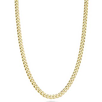 3.5mm Cuban Link Curb Chain Necklace