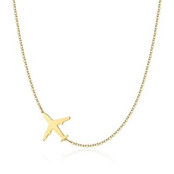 Trendy Sideways Pendant Necklace for Women