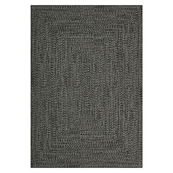 GlowSol Modern Plain Style Machine Washable Area Rug Soft Non Slip Low Pile for Living Room Bedroom