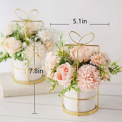 Kaelin Home Fake Artificial Flowers in Vase