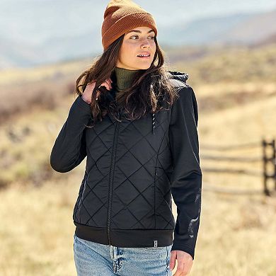 Free Country Women's Venture Quilted Hybrid Jacket