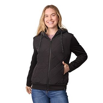 Free Country Women's Venture Quilted Hybrid Jacket