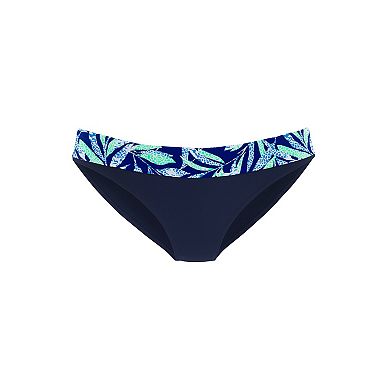 Lascana Women's Tropical Fold Over Bikini Bottom
