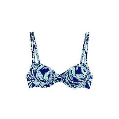 Lascana Women's Tropical Print Underwire Bikini Top