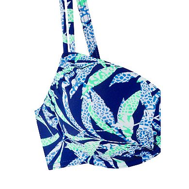 Lascana Women's Tropical Print Underwire Bikini Top