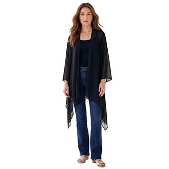 Roaman's Women's Plus Size Front-Knot Tie wrap
