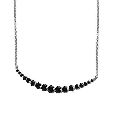 Jewelexcess 2 Carat T.W. Black Lab Grown Diamond Necklace