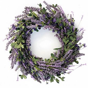 20 Inch Artificial Sunflower Wreath Spring Summer Indoor Outdoor Home Wedding Wall Decor
