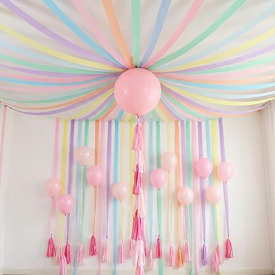 Crepe Paper Streamers 9 Rolls 738ft Party Decorations DIY Crafts Supplies