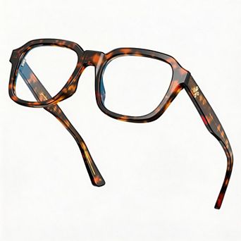Kaelin Home Oversized Square Blue Light Blocking Glasses