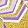 Purple Gold White