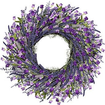 26 Inch Large All Seasons Wreath for Front Door Greenery Summer Spring Wedding Farmhouse Wall Porch
