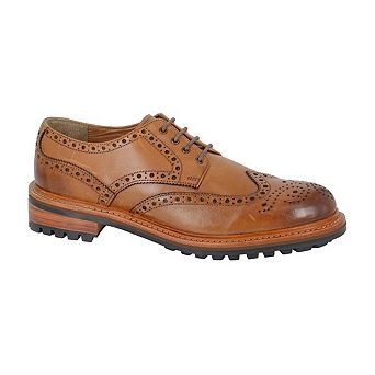 Woodland Mens Leather Brogues