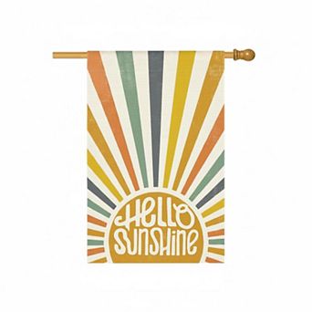 Summer Party House Flag Double Sided Burlap Yard Outdoor Decoration Durable Polyester