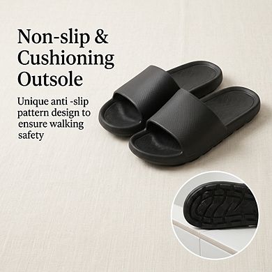 Shower Slides Non Slip Quick Drying Arch Support Lightweight Bathroom Pool Beach Sandals