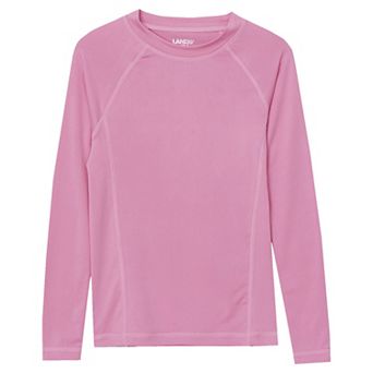 Girls Lands' End Thermal Base Layer Long Underwear Crew Neck Shirt 4-16