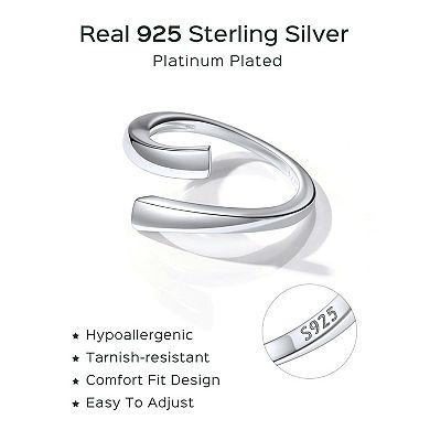 Sterling Silver Adjustable Toe Rings