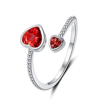 Adjustable Heart Constellation Rings