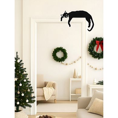 Cat Wall Ornament Decorative Hanging for Living Room Bedroom Entryway