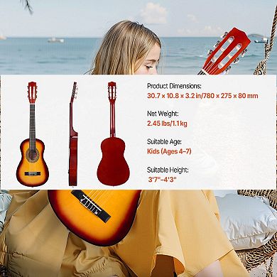 Classical Guitar Starter Kit for Kids and Beginners with Nylon Strings and Gig Bag