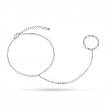 CZ Barefoot Sandals Ankle Bracelet