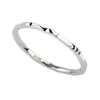 Sterling Silver Minimalist Knuckle Rings