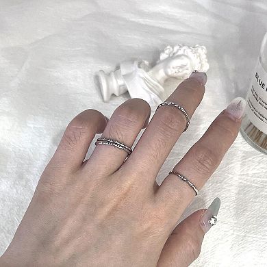 Sterling Silver Minimalist Knuckle Rings