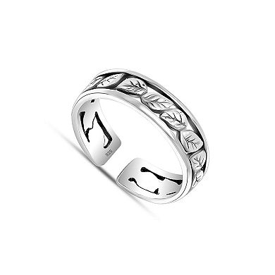 925 Sterling Silver Adjustable Toe Rings