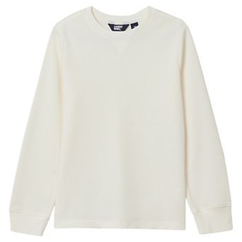 Girls 8-16 Lands' End Long Sleeve Waffle Thermal Shirt