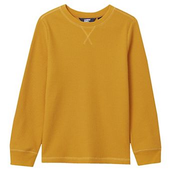 Girls 8-16 Lands' End Long Sleeve Waffle Thermal Shirt