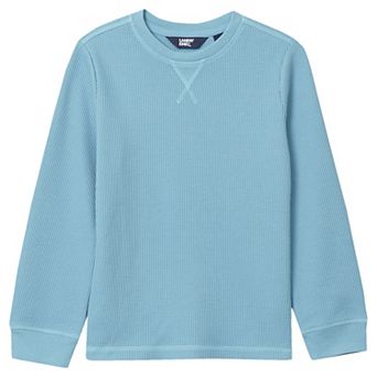 Girls 8-16 Lands' End Long Sleeve Waffle Thermal Shirt