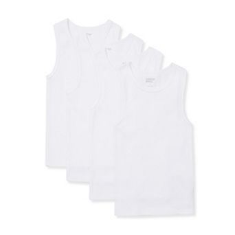 Boys 4-12 Lands' End 4-Pack Tank Tops