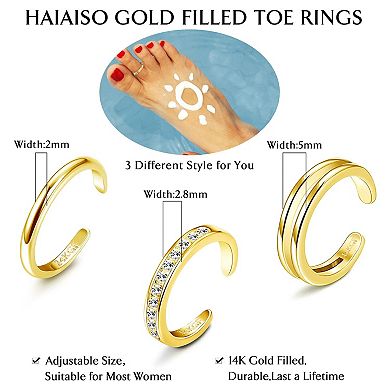 Summer Beach Foot Jewelry Toe Rings