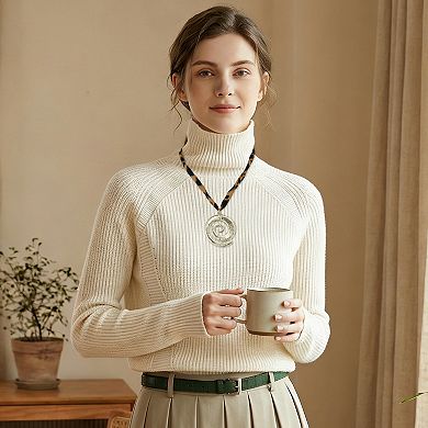 Scarf Necklace with Charm Adjustable Tie 1 Pc